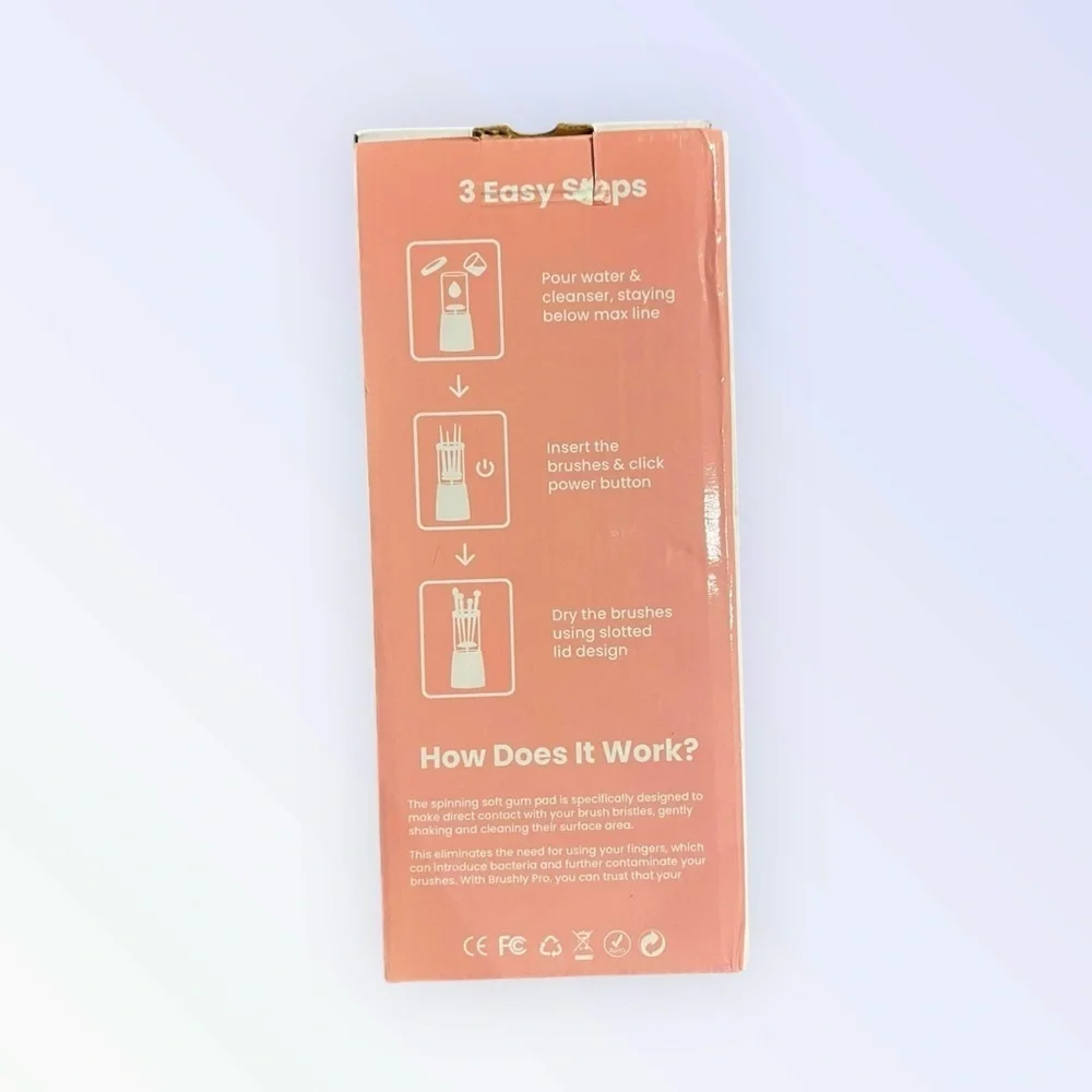 NEW IN BOX  Brushly Pro Cosmetic Brush Cleaner